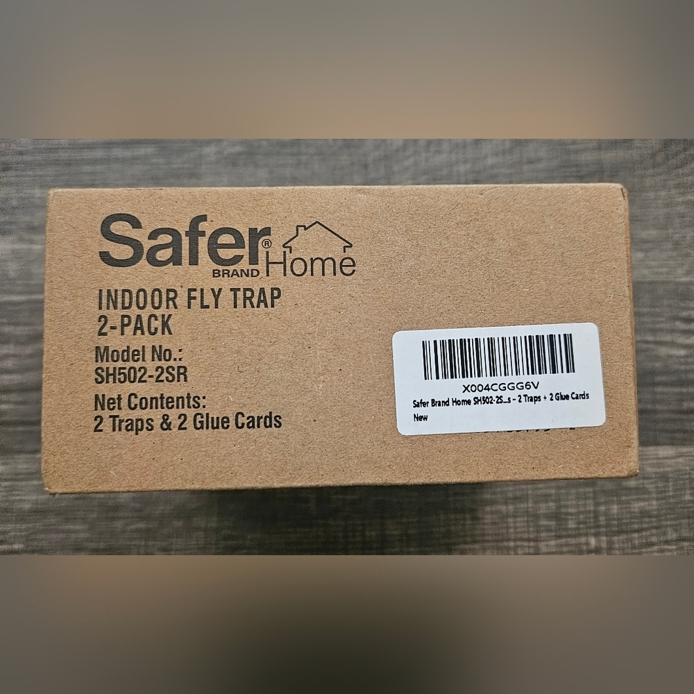 Safer Home Indoor Plug-in Fly Trap 2 Pack  - SH502 SEALED BOX